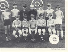 Manor Road Primary School Football Team 1968 .. 69
