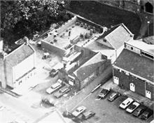 North Walsham St Benet's Hall Construction aerial view