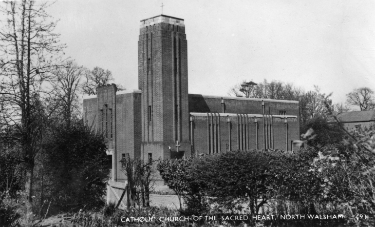 Photograph. Catholic Church of the Sacred Heart (North Walsham Archive).