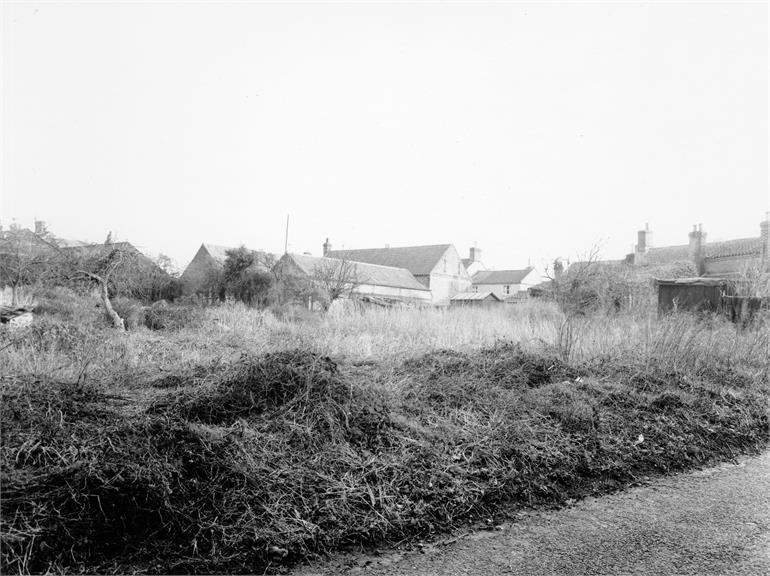 Photograph. Catspit Lane, North Walsham. 24th December 1959. (North Walsham Archive).