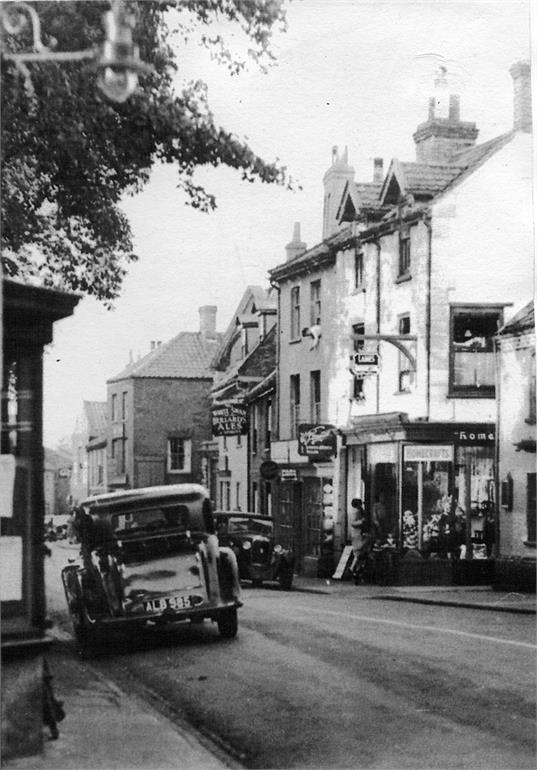 Photograph. Church Street c1930s (North Walsham Archive).