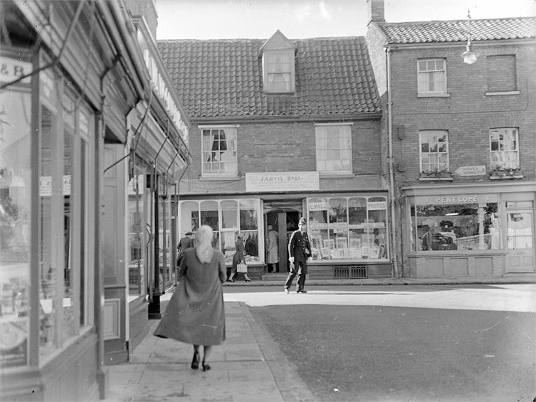 Photograph. Church Street, North Walsham. 1960 (North Walsham Archive).