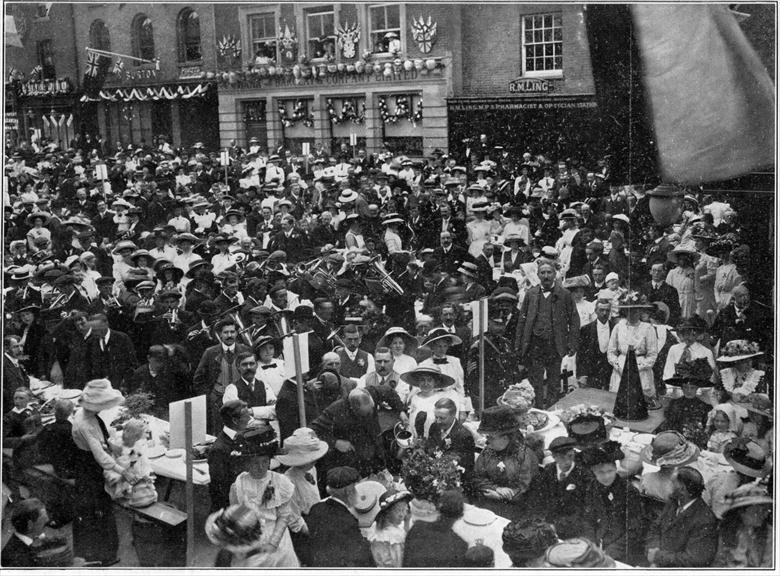 Photograph. Coronation Celebrations, 1911 (North Walsham Archive).