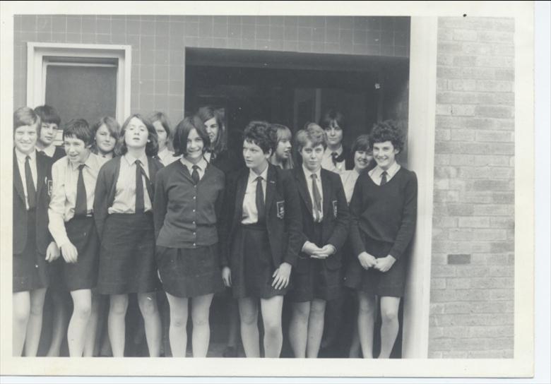 Photograph. Form 4B North Walsham Girls' High School 1967. (North Walsham Archive).