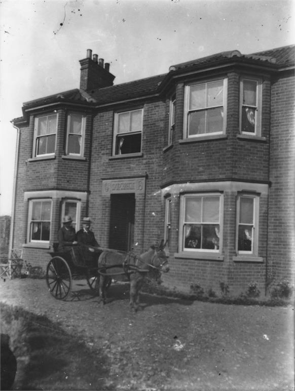 Photograph. "Monbrecia" - 130 Norwich Road. (North Walsham Archive).