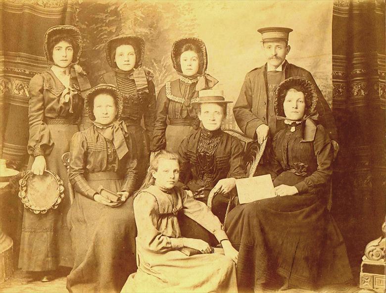 Photograph. Salvation Army Group, North Walsham (North Walsham Archive).