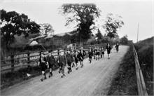 2nd North Walsham Scout Troup, Park Lane, 1927. Farman's Thatch Yard in the background....now site of Birchwood Surgery