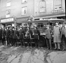ARP exercises in North Walsham Market Place