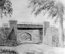 Aylsham Road Bridges, looking north, 1939