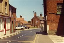 Bacton Road viewd from Church Street.1970s.