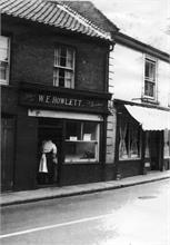 Billy Howlett's fish shop on Market Street.