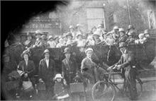 Charabanc in North Walsham Market Place