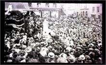 Dedication of the drinking fountain in North Walsham Market Place.