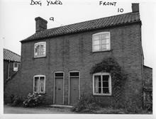 Dog Yard, North Walsham. 3rd November 1960.