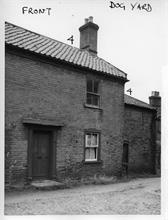 Dog Yard, North Walsham. 3rd November 1960.