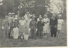 Fancy Dress Parade at the end of the War.