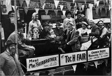 Float in North Walsham Market Place to publicise theToc H Fair.