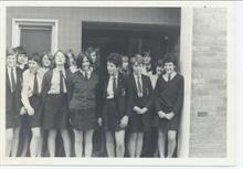 Form 4B North Walsham Girls' High School 1967.