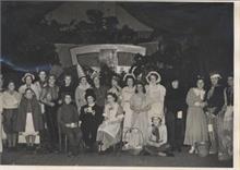 G.F.S. North Walsham at a Pantomime Fair which they organised in aid of the Church heating fund.