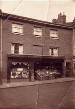 H Carpenter, Greengrocer and Cafe Market Place adjacent to Pope's Passage