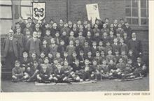 Manor Road Primary School, Boys Dept. Choir 1925 .. 6.