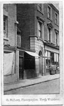 North Side Market Place, North Walsham. Sewell's Butchers. Photo G.McLean