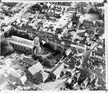 North Walsham aerial photo 1975