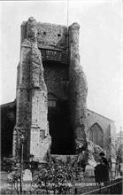 North Walsham Church 1920. Postcard.