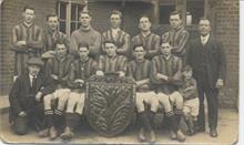 North Walsham Football Team winning the Charity Shield.