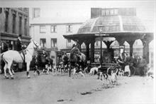 North Walsham Hunt meet before the Market Cross