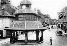 North Walsham Market Cross and Market Place 1900