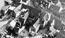 North Walsham Old Bear's Yard aerial view