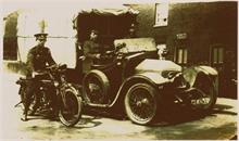 Old ambulance on New Road, North Walsham.