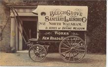 Postcard from Beech Grove Sanitary Laundry