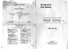 Programme for 1928 Prize giving ceremony, NWGHS 1928
Contributor: Carol Needham