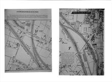 Railways to the north of North Walsham showing the branches to Mundesley and Melton Constable.