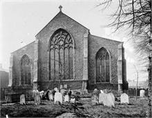 St Nicholas' Church in early 1900s viewed from the east.