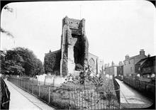 St Nicholas' Church in early 1900s viewed from the west.
