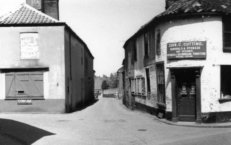 Photograph. Back Street, North Walsham (North Walsham Archive).