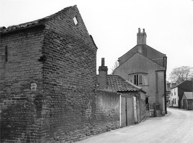 Photograph. Bacton Road c1960 (North Walsham Archive).