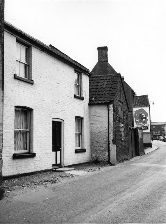 Photograph. Bacton Road c1960 (North Walsham Archive).