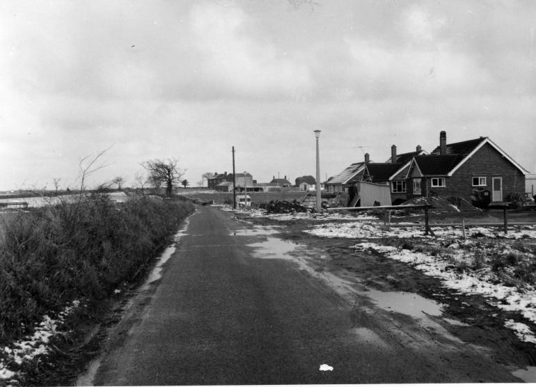 Photograph. Bradfield Road, North Walsham (North Walsham Archive).