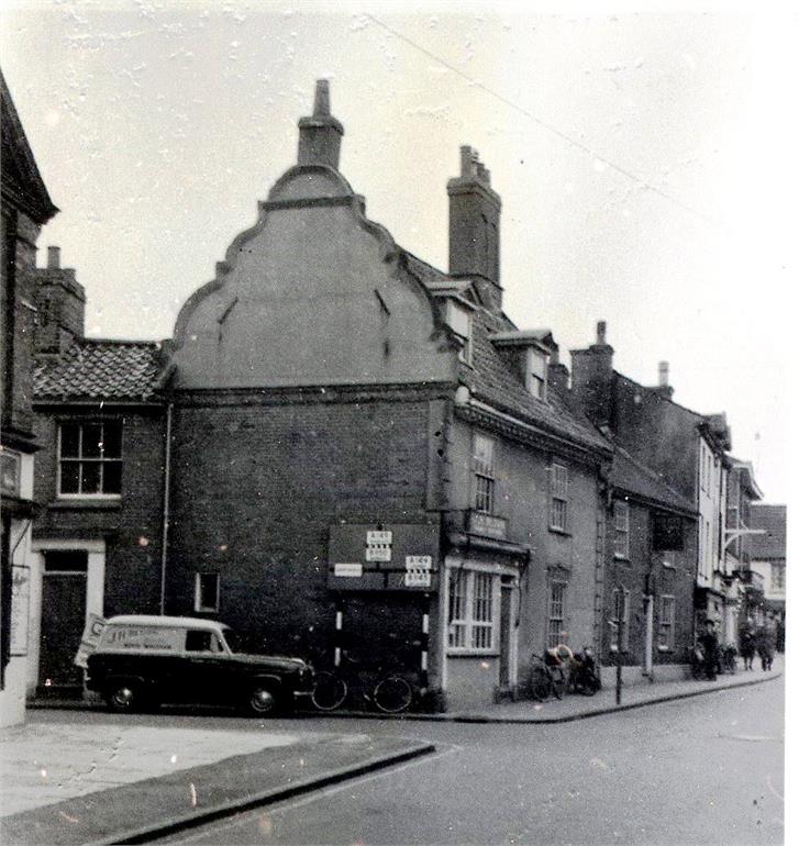 Photograph. Church Street, North Walsham. (North Walsham Archive).