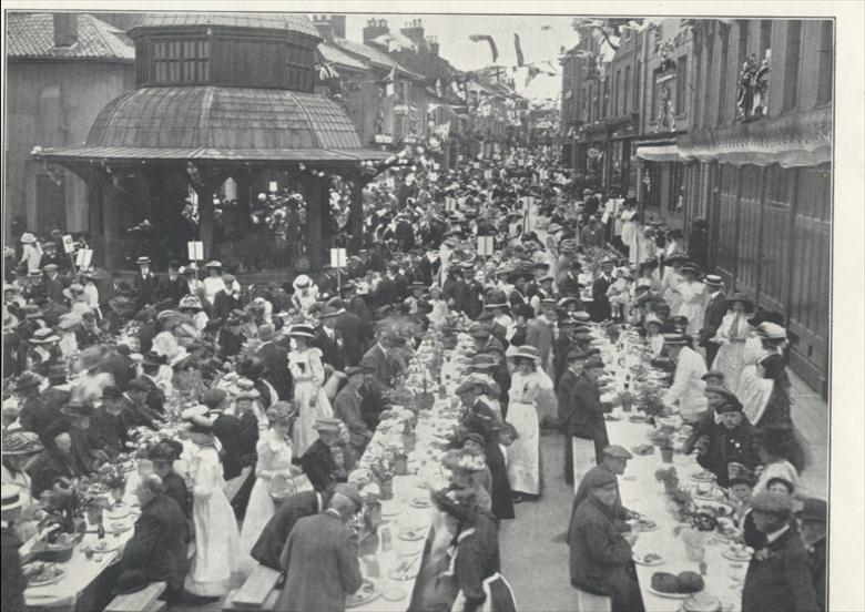 Photograph. Coronation Celebrations 1911 (North Walsham Archive).