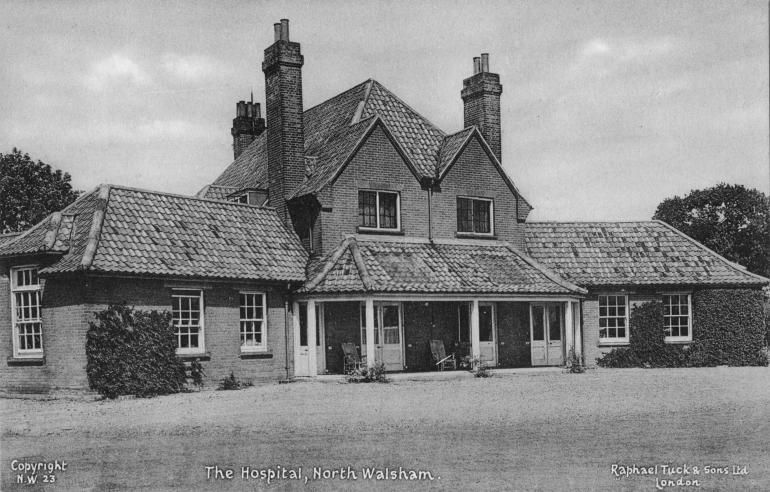 Photograph. Cottage Hospital, North Walsham. (North Walsham Archive).