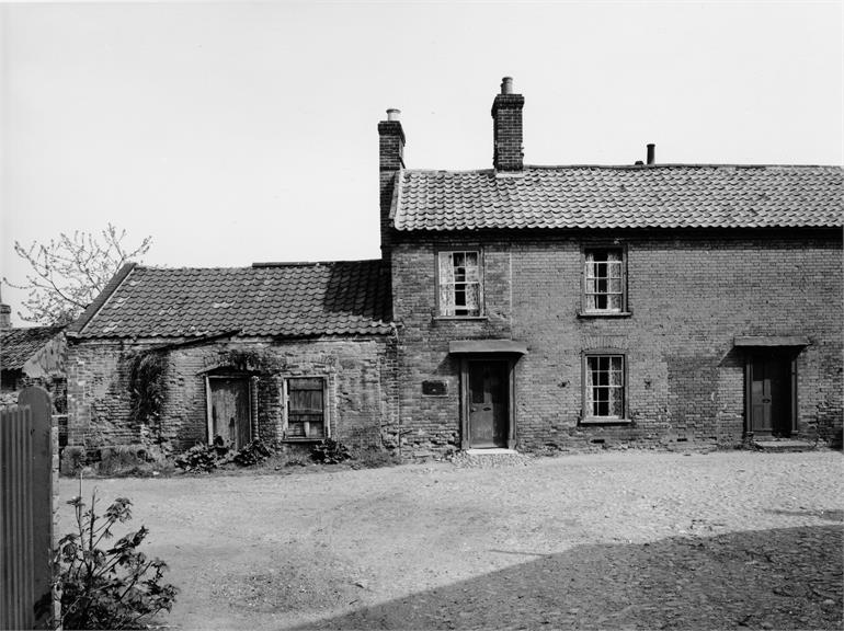 Photograph. Dog Yard, North Walsham. 3rd November 1960. (North Walsham Archive).