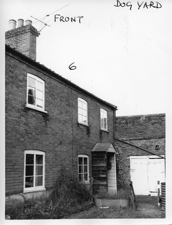 Photograph. Dog Yard, North Walsham. 3rd November 1960. (North Walsham Archive).