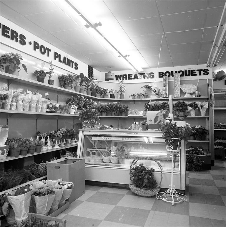 Photograph. E. Underwood & Sons Fruiterers - 1974 (North Walsham Archive).