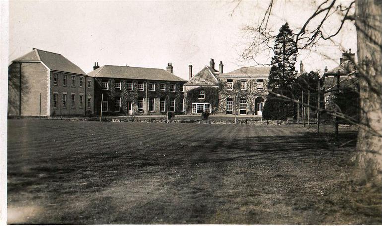 Photograph. Girls' High School buildings c 1930 (North Walsham Archive).
