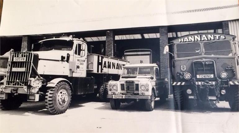 Photograph. Hannants Trucks (North Walsham Archive).